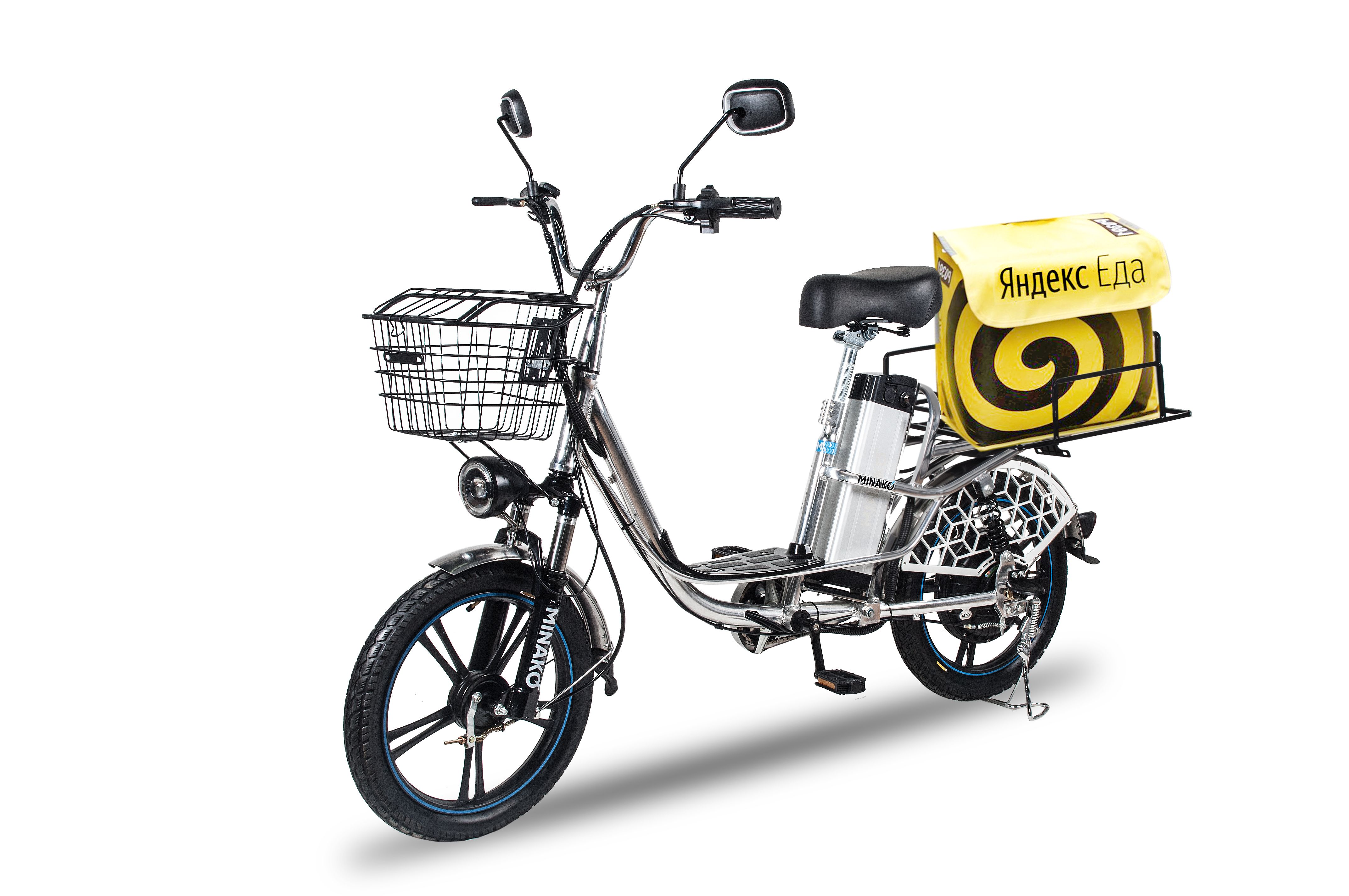 Электровелосипед Minako V.8 Pro модификация для курьеров